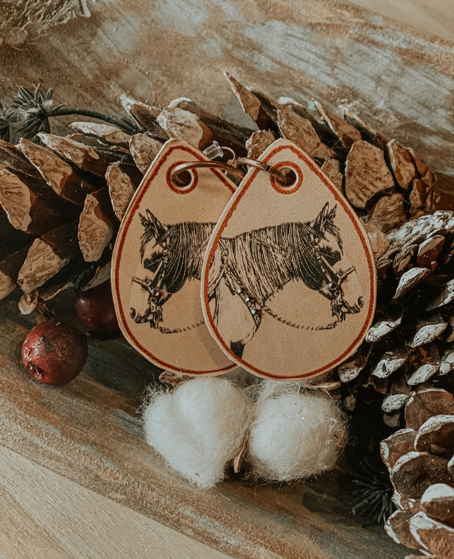 "Ranch Horse" Earrings The Ranch Collection